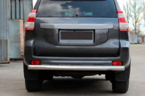 Toyota Land Cruiser Prado 150 2009-2023 Barra Posteriore AK002 (Acciaio Inox) foto 1