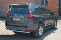 Toyota Land Cruiser Prado 150 2009-2023 Barra Posteriore AK002 (Acciaio Inox) foto 5