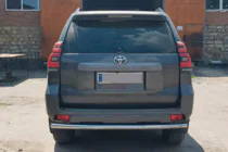 Toyota Land Cruiser Prado 150 2009-2023 Barra Posteriore AK002 (Acciaio Inox) foto 6