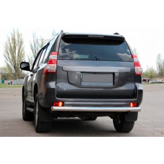 Barra Posteriore AK002 (Acciaio Inox) Toyota Land Cruiser Prado 150 2009-2023 foto 2