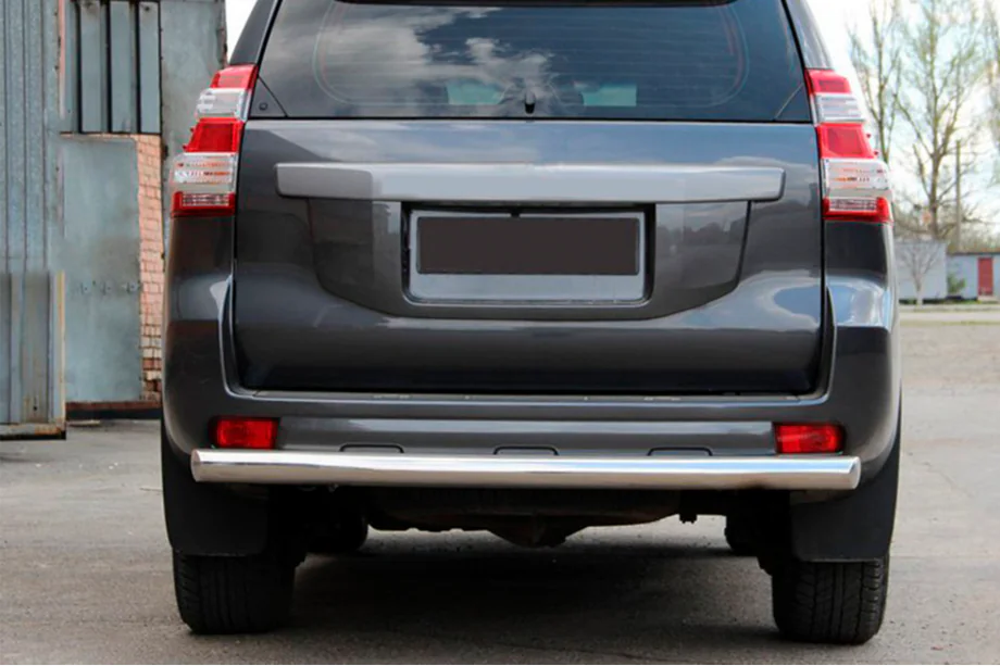 Toyota Land Cruiser Prado 150 2009-2023 Barra Posteriore AK002 (Acciaio Inox) Image