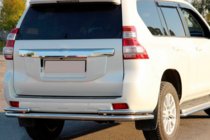 Toyota Land Cruiser Prado 150 2009-2023 Barra Posteriore AK005-2 (Acciaio Inox) foto 1