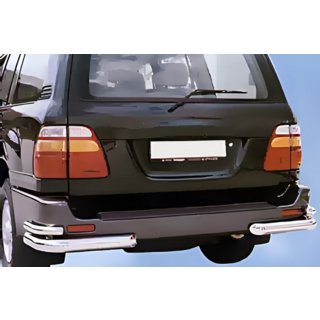 Angolari posteriori AK003-Double (2 pz, acciaio inox) Toyota Land Cruiser 100 1998-2007 foto 4