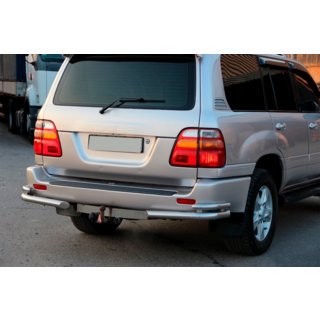 Angolari posteriori AK003-Double (2 pz, acciaio inox) Toyota Land Cruiser 100 1998-2007 foto 2