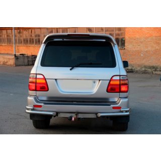 Angolari posteriori AK003-Double (2 pz, acciaio inox) Toyota Land Cruiser 100 1998-2007 foto 3