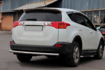 Toyota Rav 4 2013-2018 Barra Posteriore AK002 (Acciaio Inox) foto 5