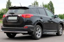 Toyota Rav 4 2013-2018 Barra Posteriore AK002 (Acciaio Inox) foto 1