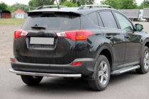 Toyota Rav 4 2013-2018 Barra Posteriore AK002 (Acciaio Inox) foto 2