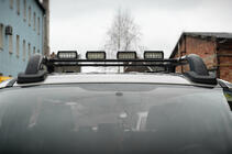 Volkswagen Amarok 2010-2022 Barre portatutto Black Shark (con barre trasversali) foto 4