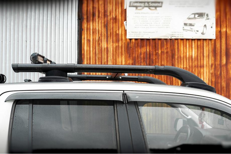 Volkswagen Amarok 2010-2022 Barre portatutto Black Shark (con barre trasversali) Foto 3
