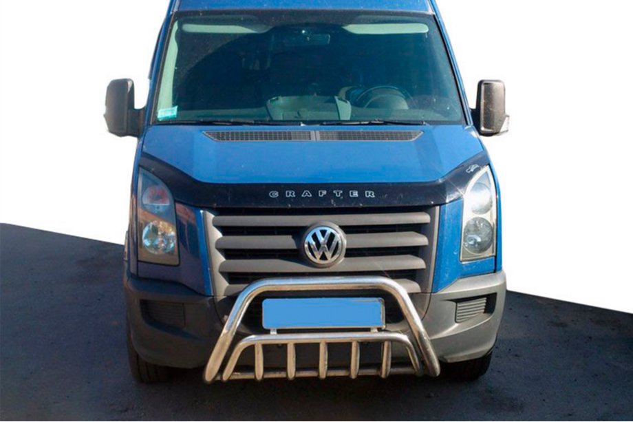 Volkswagen Crafter 2006-2016 Parabullbar WT002 (Acciaio Inox) Image