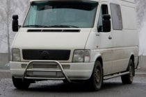 Volkswagen LT 1995-2006 Protezione Anteriore WT022 Acciaio Inox foto 1
