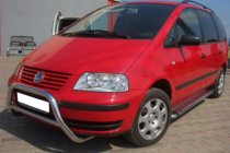 Volkswagen Sharan 1995-2010 Parabullbar WT005 (Acciaio Inox) foto 2