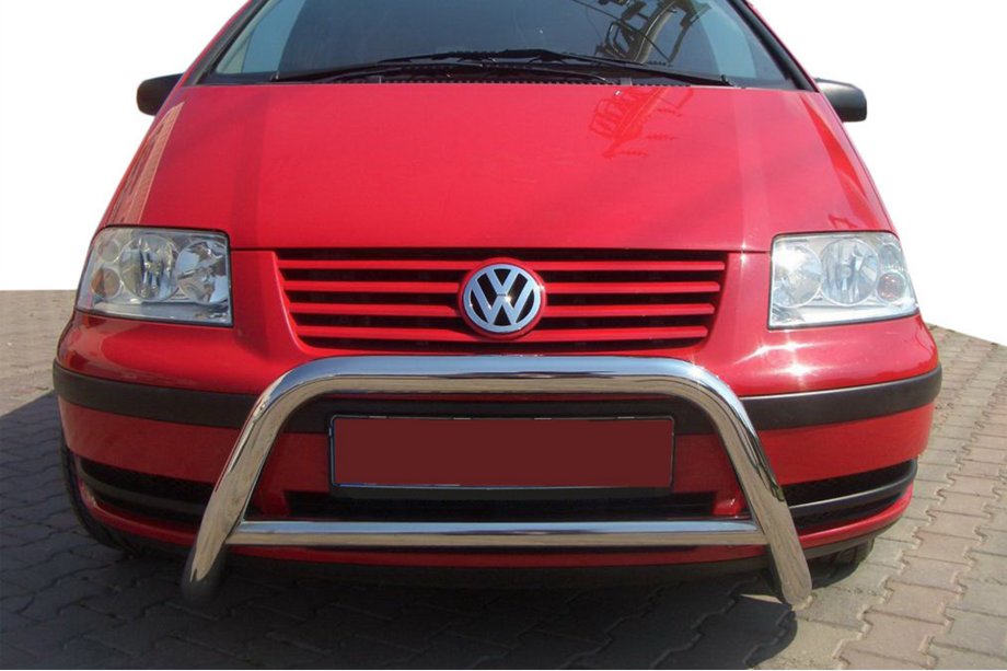 Volkswagen Sharan 1995-2010 Parabullbar WT005 (Acciaio Inox) Image