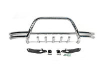 Volkswagen T4 Caravelle/Multivan 1990–2003 Protezione Anteriore WT003 Plus-2 (Acciaio Inox) foto 3