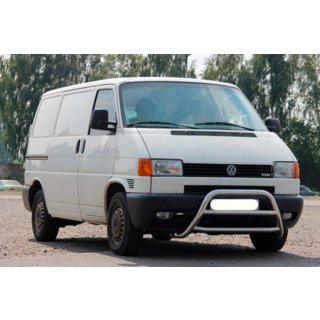 Protezione Anteriore WT022 Acciaio Inox Volkswagen T4 Transporter 1990-2003 foto 1