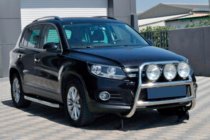 Volkswagen Tiguan 2007-2016 Parabullbar WT018 (Acciaio Inox) foto 3