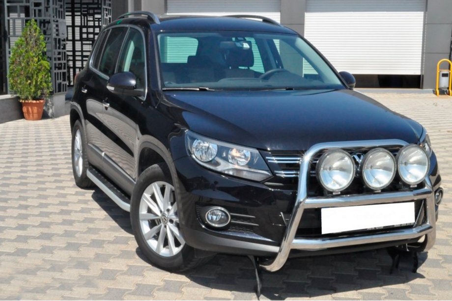 Volkswagen Tiguan 2007-2016 Parabullbar WT018 (Acciaio Inox) Image
