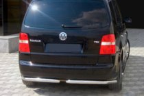 Volkswagen Touran 2003-2010 Angolari posteriori AK003 (2 pz, acciaio inox) foto 1