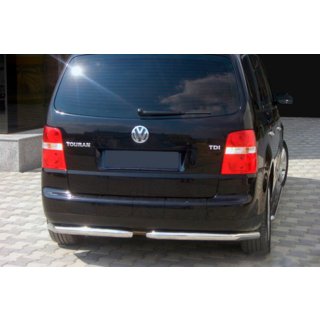 Angolari posteriori AK003 (2 pz, acciaio inox) Volkswagen Touran 2003-2010 foto 1