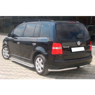 Angolari posteriori AK003 (2 pz, acciaio inox) Volkswagen Touran 2003-2010 foto 3