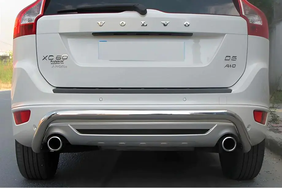 Volvo XC60 2009-2017 Protezione Posteriore AK007 (Acciaio Inox) Image