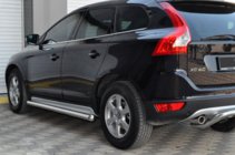 Volvo XC60 2009-2017 Barre Laterali BB004 (2 pz, acciaio inox) foto 2