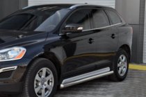 Volvo XC60 2009-2017 Barre Laterali BB004 (2 pz, acciaio inox) foto 1