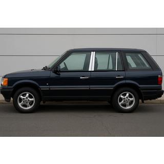 Modanature Montanti Porta in Acciaio Inox (6 pz) Range Rover II P38A 1997-2002 foto 1