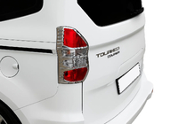 Ford Courier 2014-2023 Coperture cromate per fanali posteriori (2 pz, plastica) foto 1