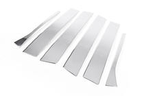 Volkswagen Jetta 2006-2011 Modanature Montanti Porta in Acciaio Inox (6 pz) foto 3