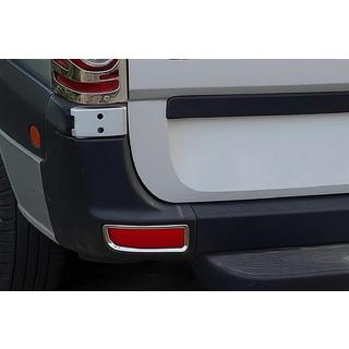 Coperture Riflettori (2 pz, Acciaio Inox) Volkswagen Crafter 2006-2016 foto 1