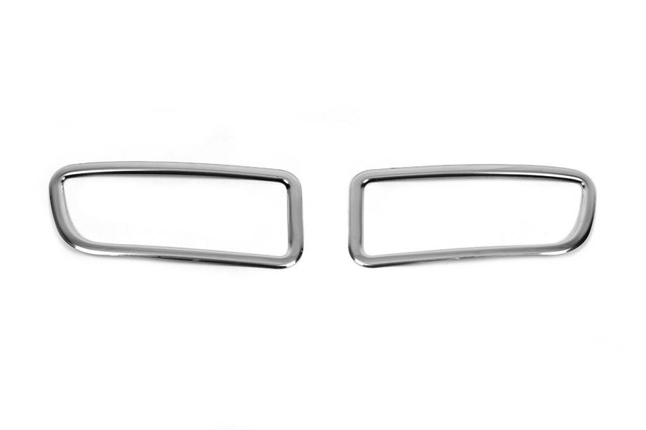 Volkswagen Crafter 2006-2016 Coperture Riflettori (2 pz, Acciaio Inox) Foto 3
