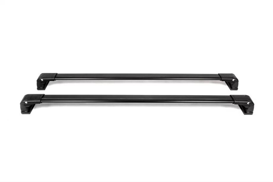 Citroen Jumpy 2007–2017 Barre portatutto trasversali per punti di fissaggio originali, chiudibili a chiave (2 pz) Grigio Foto 7