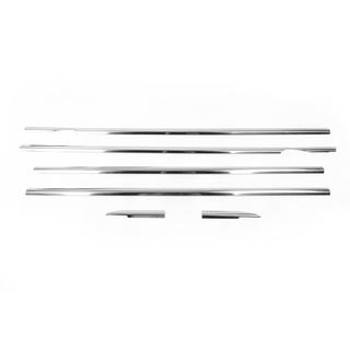 Cornici Finestrini (6 pz, Acciaio Inox) Volkswagen Tiguan 2007-2016 foto 3
