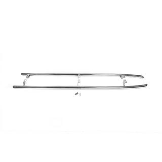 Protezione sottoporta laterale BB004 (2 pz, acciaio inox) Toyota Land Cruiser 200 2007-2021 foto 3