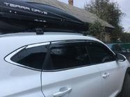 Hyundai Tucson TL 2016-2021 Deflettori finestrini con profilo cromato (6 pz, Niken) foto 4