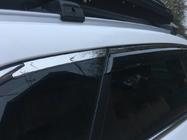 Hyundai Tucson TL 2016-2021 Deflettori finestrini con profilo cromato (6 pz, Niken) foto 6