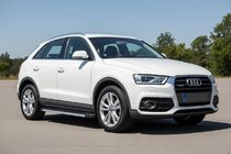 Audi Q3 2011-2019 Pedane Laterali Maya V1 (2 pz, Alluminio) foto 1