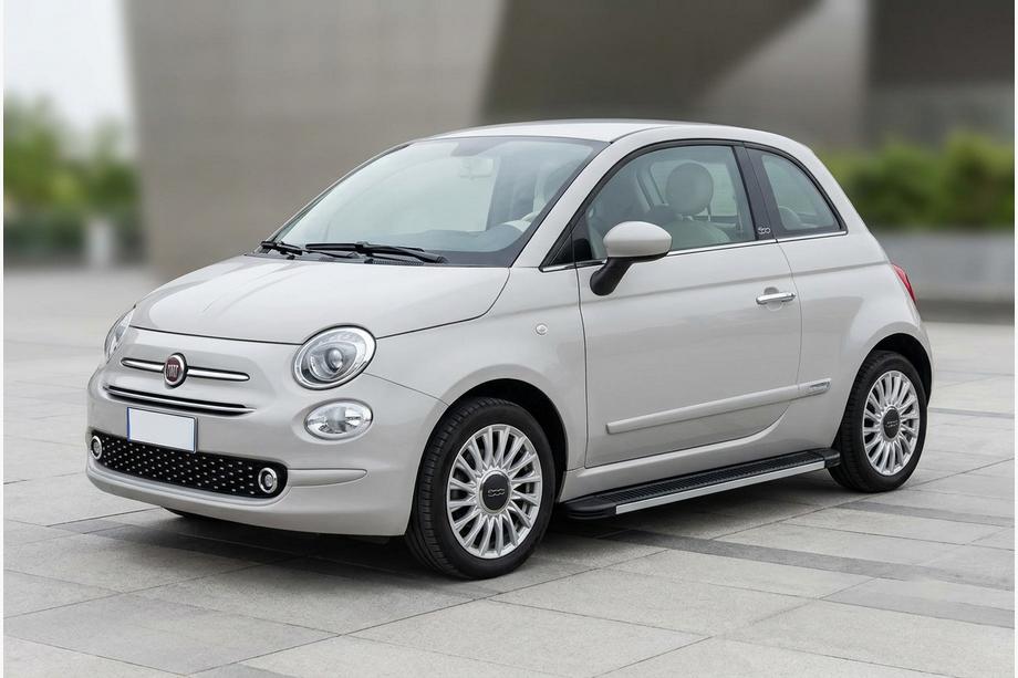 Fiat 500/500L 2013-2022 Pedane Laterali Maya V1 (2 pz, Alluminio) Image