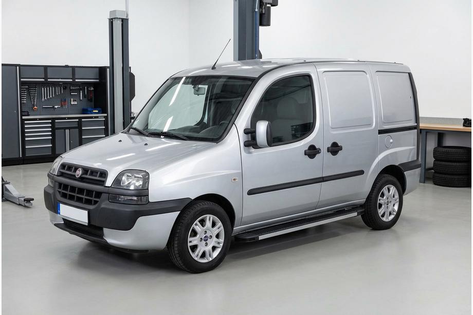 Fiat Doblo I 2001-2005 Pedane Laterali Maya V1 (2 pz, Alluminio) Image