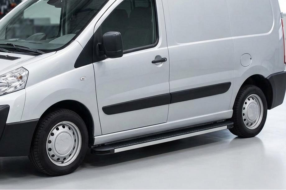 Fiat Scudo 2007-2015 Pedane Laterali Maya (2 pz, Alluminio) Image