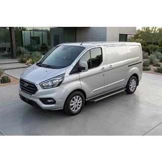 Pedane Laterali Maya (2 pz, Alluminio) Ford Custom 2013-2022 foto 1