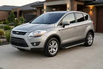 Ford Kuga 2008-2013 Pedane Laterali Maya V1 (2 pz, Alluminio) foto 1