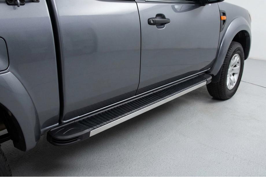 Ford Ranger 2007-2011 Pedane Laterali Maya V1 (2 pz, Alluminio) Image
