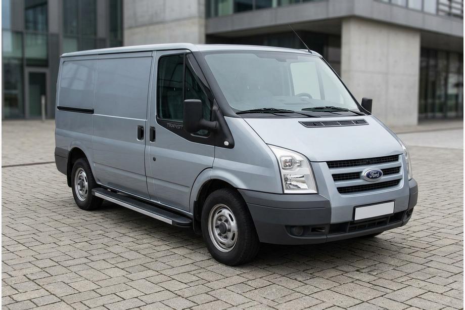 Ford Transit 2000–2014 Pedane Laterali Maya (2 pz, Alluminio) Image