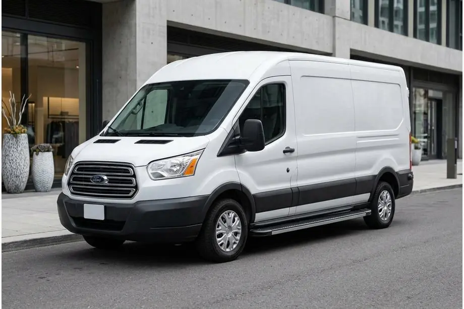 Ford Transit 2014- Pedane Laterali Maya (2 pz, Alluminio) Image