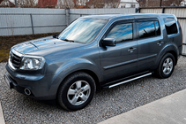Honda Pilot 2008-2015 Pedane Laterali Maya V1 (2 pz, Alluminio) foto 1