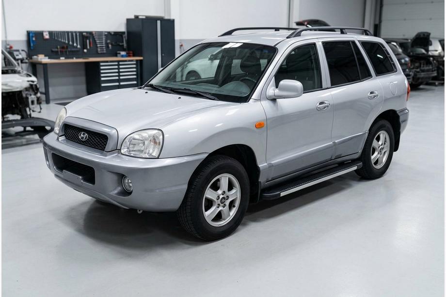Hyundai Santa Fe 1 2000-2006 Pedane Laterali Maya V1 (2 pz, Alluminio) Image