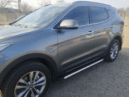 Hyundai Santa Fe 3 2012-2018 Pedane Laterali Maya V1 (2 pz, Alluminio) foto 1